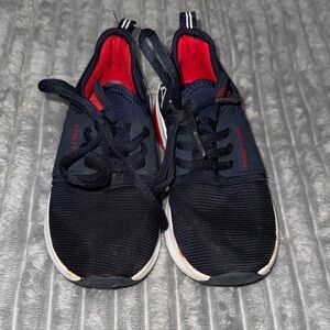 Nautica Kids' Black and Red Sneakers